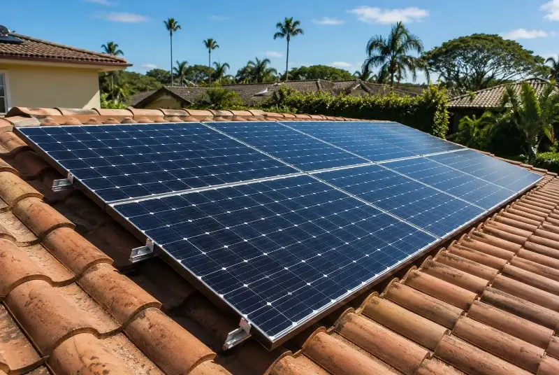 Installation de panneaux solaires à Fauch